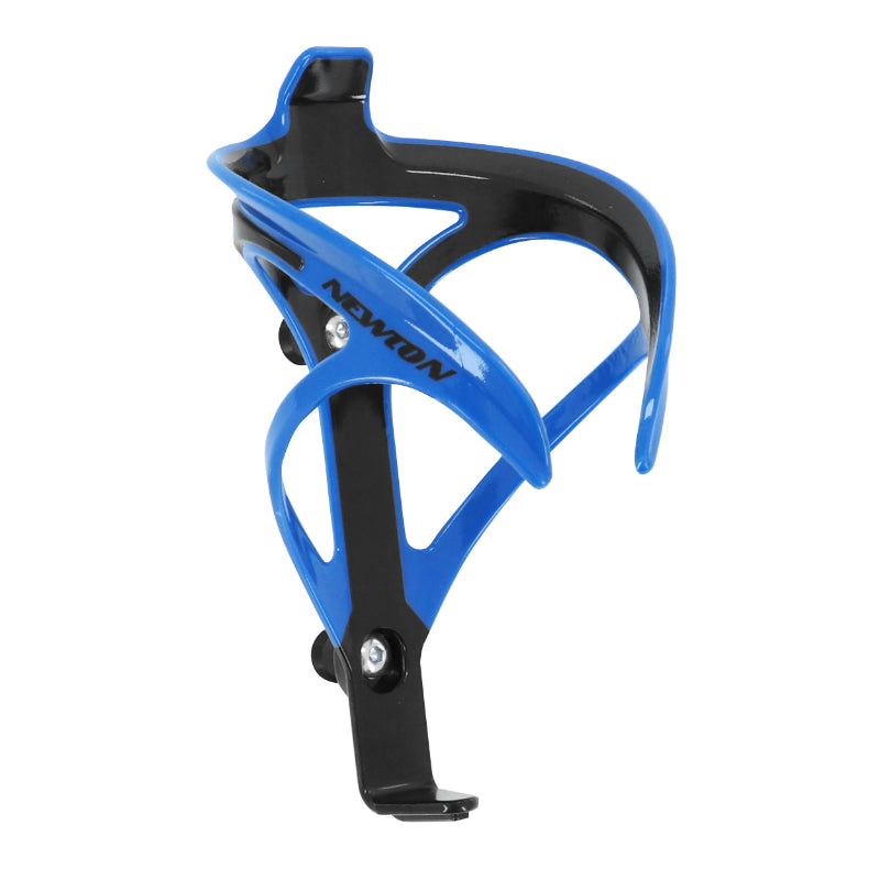 NEWTON N6 COMPOSITE BLUE-BLACK BOTTLE CAGE (SOLD INDIVIDUALLY ON CARD)