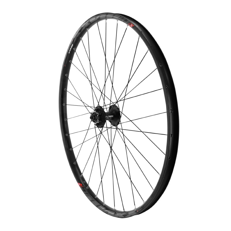 MTB WIEL 29" SLUITSCHIJF MAXX 25 TUBELESS READY VOORZWART SHIMANO M475 NAAF 6-GATEN SCHIJF VAE-COMPATIBELE SCHIJF - ALLE TERREIN - 25C 32-SPOKE VELG