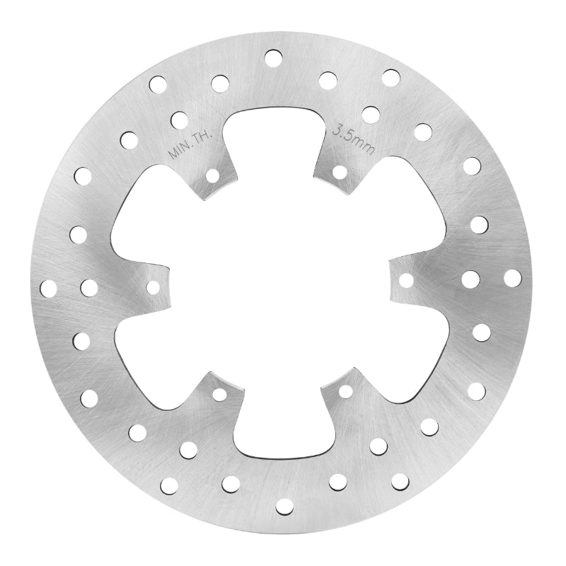 ADAPTABLE BRAKE DISC PIAGGIO 125-250-300-400-500 MP3 AV (EXT 240mm - INT 105mm - 6 HOLES) -P2R-