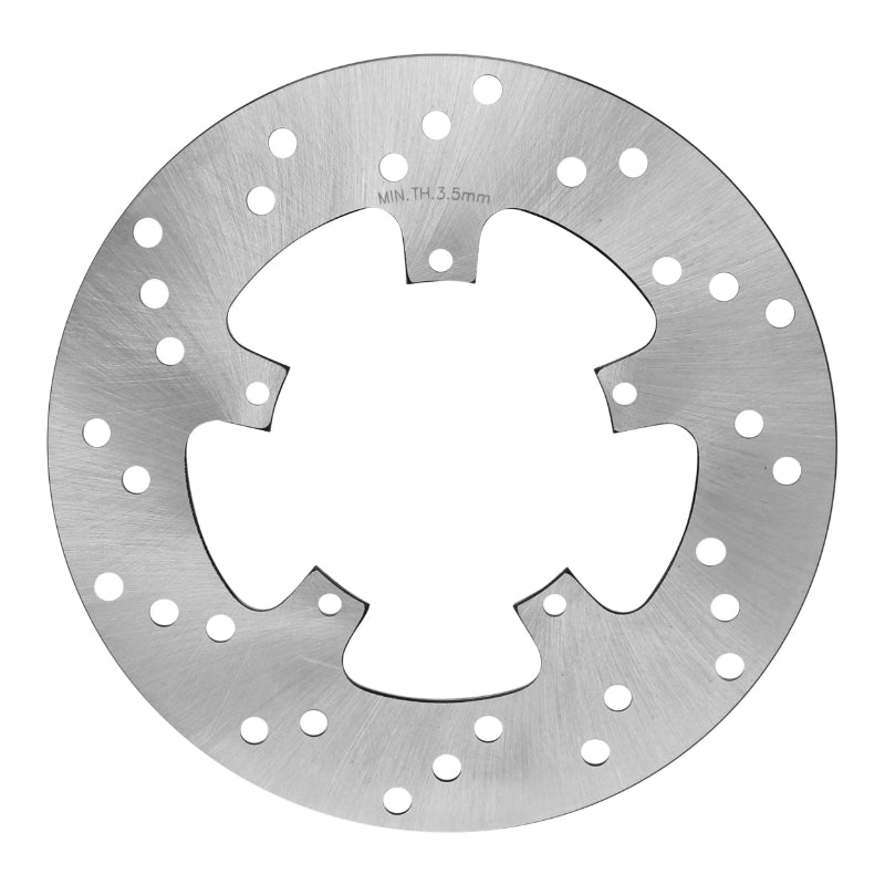 ADAPTABLE BRAKE DISC PIAGGIO 50 FLY 4T 2012+2017, TYPHOON 2010+2016, 125 FLY 4T AV (EXT 220mm - INT 95mm - 5 HOLES) -P2R-