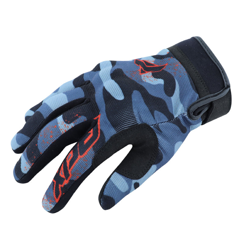 ADX VISTA SPRING-SUMMER GLOVES WITH BLACK-CAMO SHELL MILITARY PATTERN SIZE 9 (M) (EN 13594:2015 APPROVED)