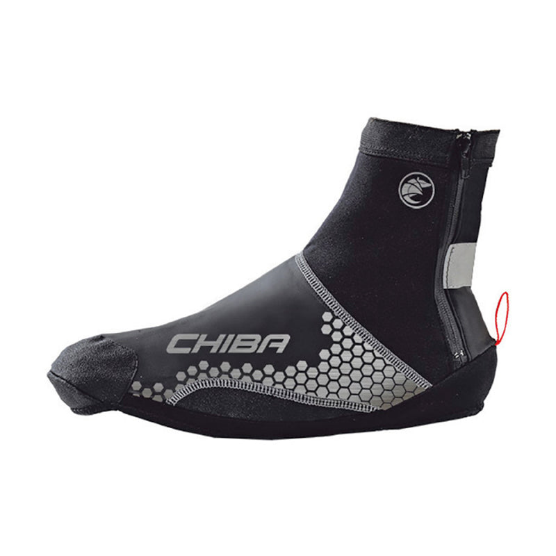 CHIBA WATERDICHTE MTB-WINTERSCHOENHOES ZWART 39-40 (ZIP + Klittenband) (PAAR) -DUITSE KWALITEIT-