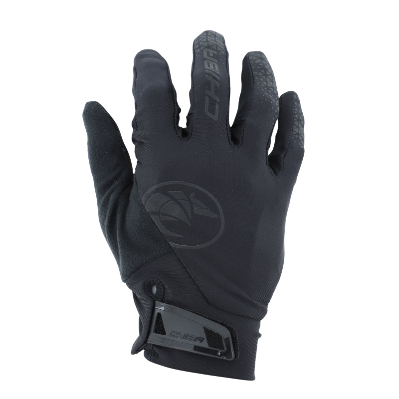 GANTS VELO CITY LONG CHIBA TOURING BIOXCELL NOIR LONG   S (PAIRE SUR CARTE) AVEC RENFORTS PAUME DE MAIN - QUALITE ALLEMANDE - (OFFRE LIMITEE)