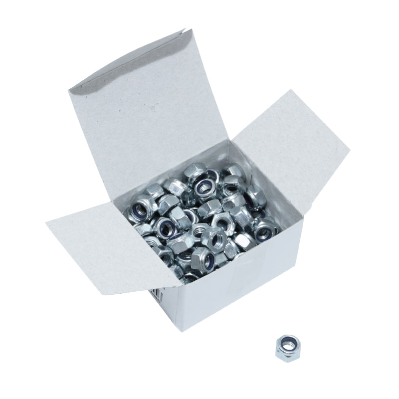 NYLSTOP-BRAKE 6-POINT NUT M8 (BOX OF 100 PIECES) (816000) -ALGI-