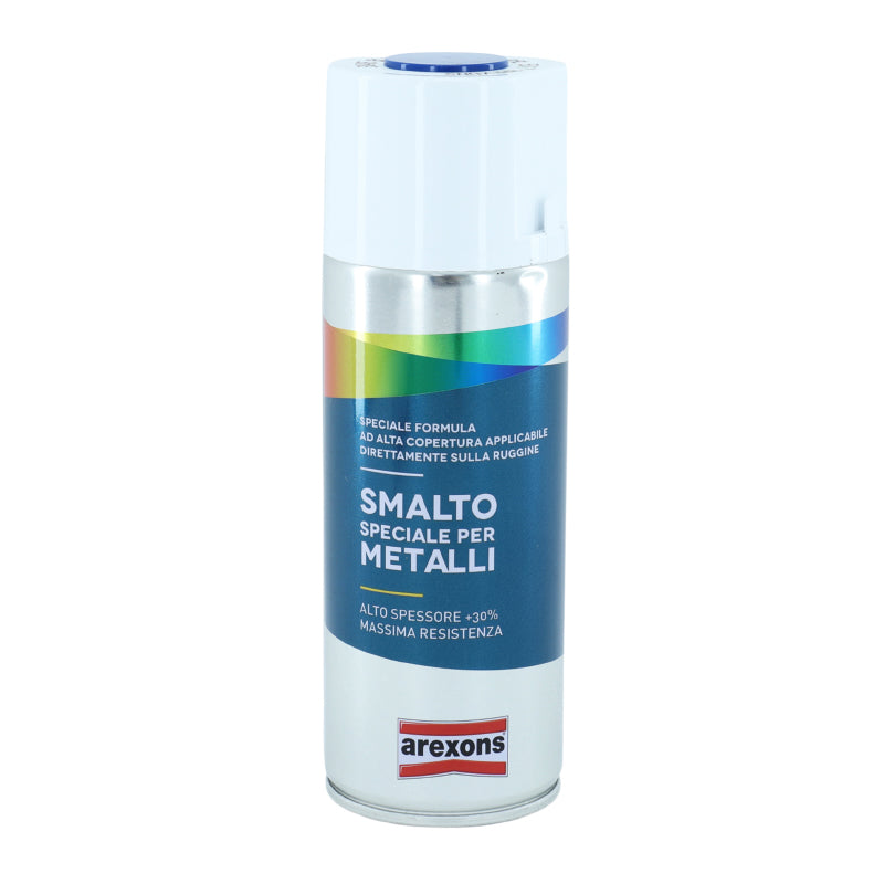 AREXONS SMALTO SPECIALE SPUITVERF GLANZEND METAAL VERKEERSBLAUW RAL 5017 AEROSOL 400 ml (3845)