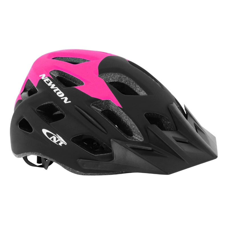 NEWTON CITY-VTT LEMAN ADULT BICYCLE HELMET PINK-MATTE BLACK WITH LOCK SIZE 58-61 (SOLD IN BOX) (SPECIAL OFFER)