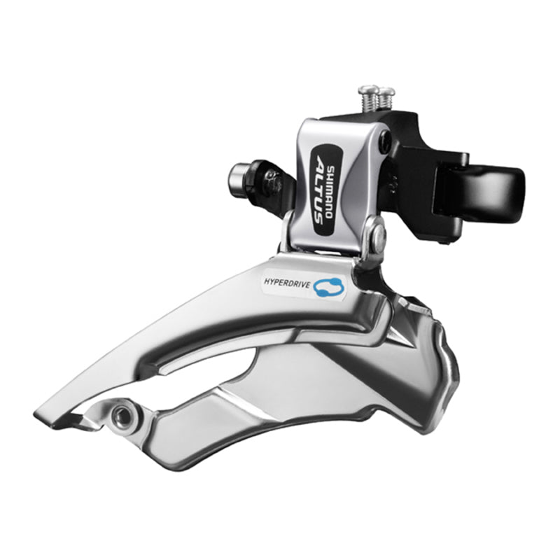 DERAILLEUR VTT AVANT SHIMANO ACERA-ALTUS M313  7-8V. COLLIER HAUT 28,6-31.8-34.9 TIRAGE HAUT-BAS (EN BLISTER)