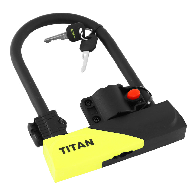 U AUVRAY TITAN BICYCLE LOCK 165x245 mm (DIAM 12 mm) WITH SUPPORT SECURITY LEVEL 5-10