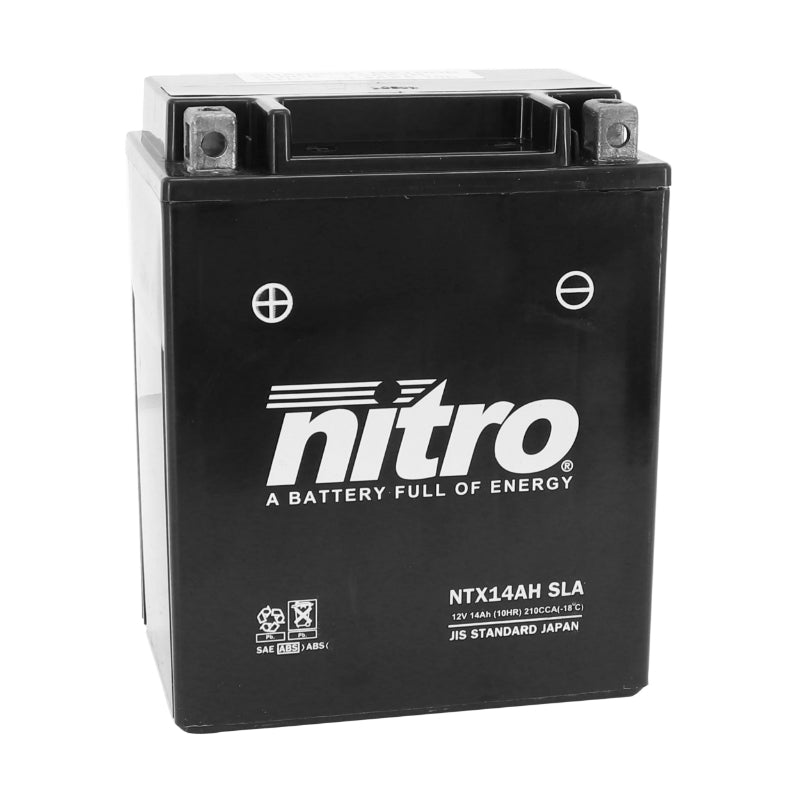 12V 12 Ah NTX14AH NITRO SLA BATTERY MAINTENANCE-FREE READY TO USE (L134xW89xH166mm)