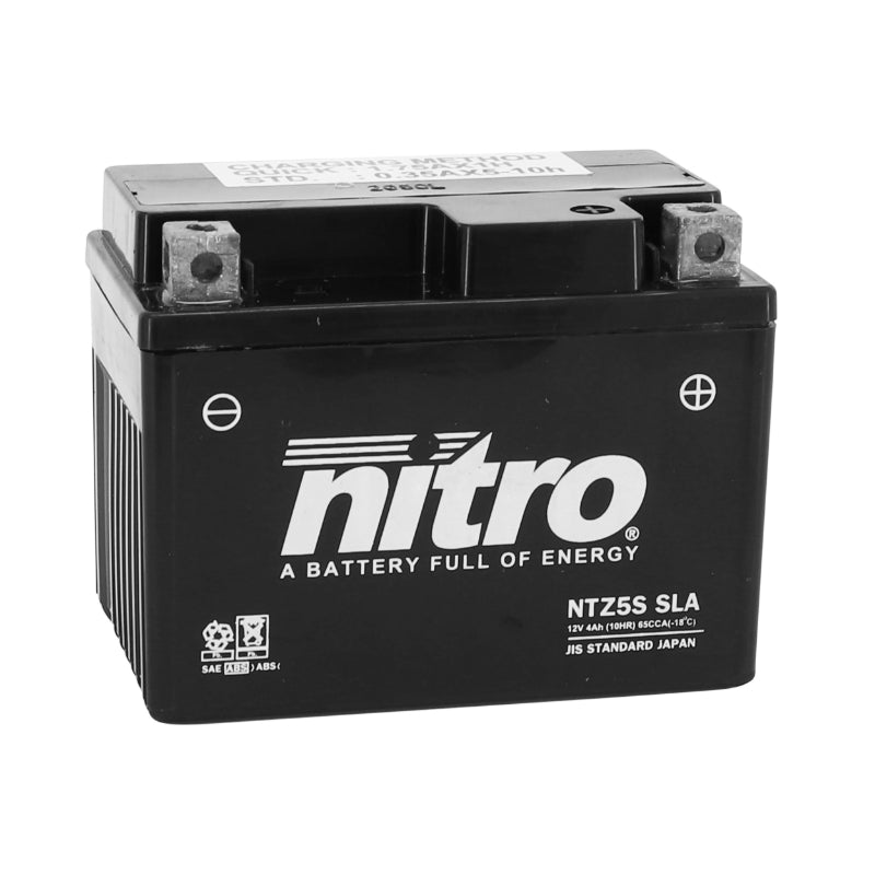 12V 3.5Ah NTZ5S NITRO SLA BATTERY MAINTENANCE-FREE READY TO USE (Lg113xLg70xH85mm)