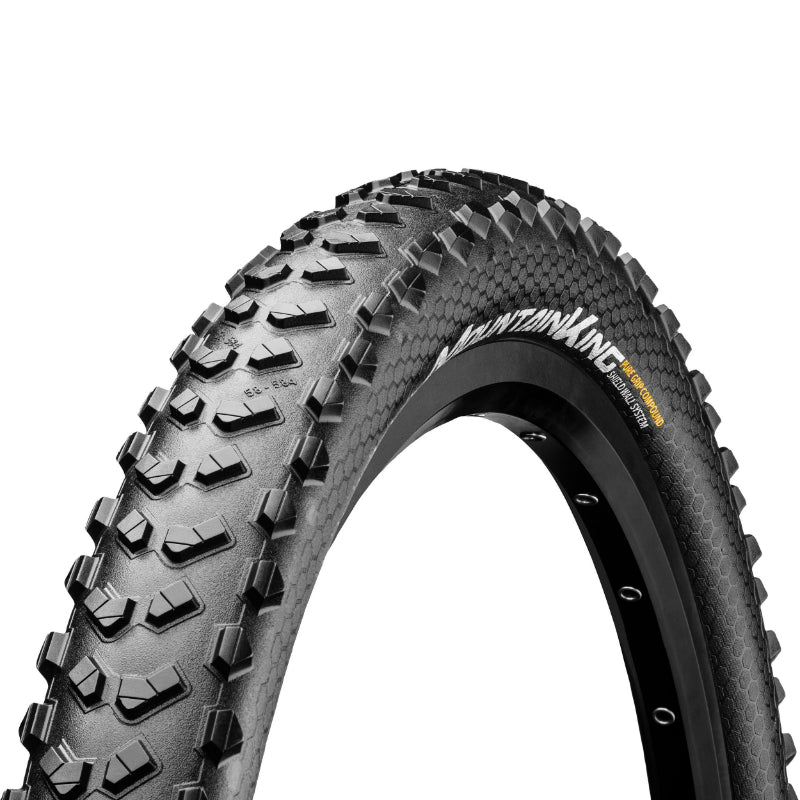 MTB TIRE 29 X 2.30 CONTINENTAL MOUNTAIN KING BLACK-BLACK TR (58-622)