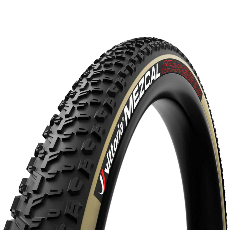 PNEU VTT 29 X 2.25 VITTORIA MEZCAL 3  GRAPHENE 2.0  NOIR-BEIGE TUBELESS READY TS (55-622) -TERRAIN SEC-