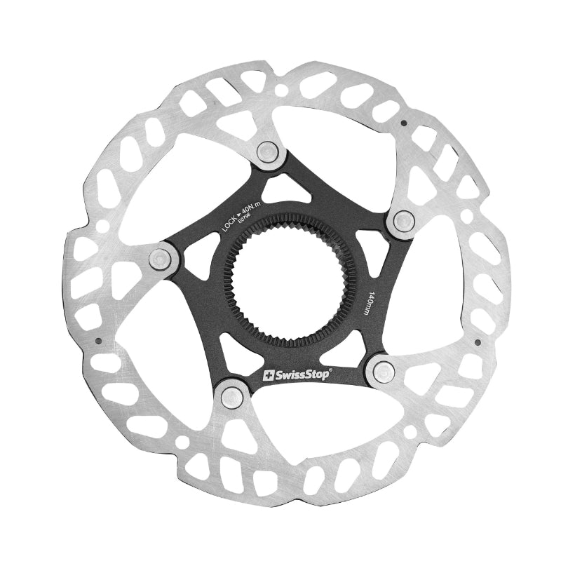 DISQUE DE FREIN ROUTE - VTT CENTERLOCK SWISSSTOP CATALYST PRO 140mm (NIVEAU ULTEGRA-SLX)