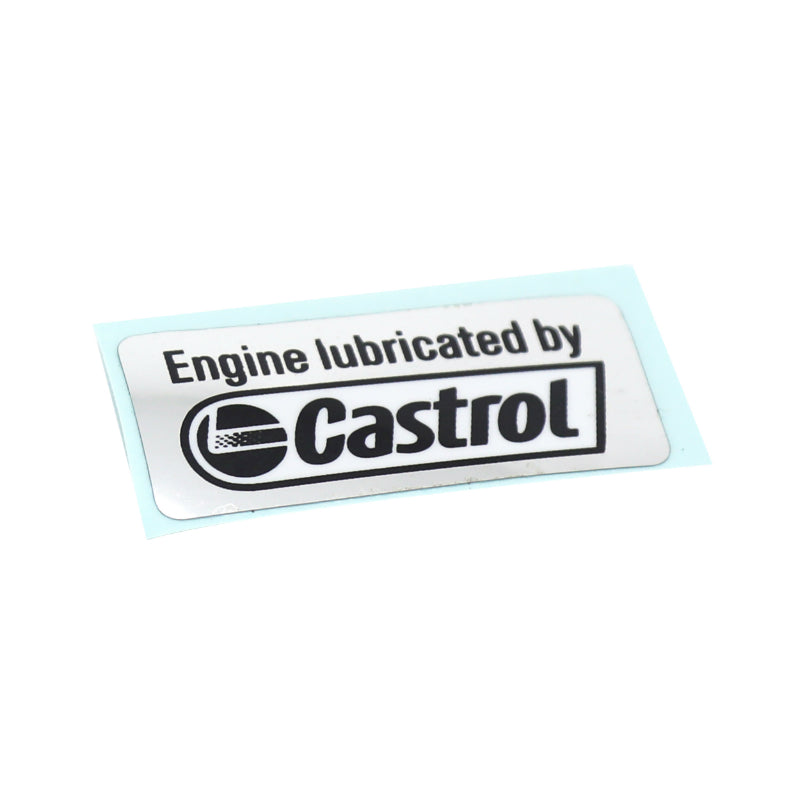 AUTOCOLLANT-STICKER-DECOR CASTROL ORGIINE PIAGGIO COMMUN A LA GAMME -2H002046-