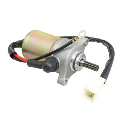 DEMARREUR SCOOT ADAPTABLE MBK 50 OVETTO 4T 2008+, NITRO 4T 2014+ - YAMAHA 50 NEOS 4T 2008+, AEROX 4T 2014+  (LONGUEUR ENGRENAGE 27mm)  -P2R-