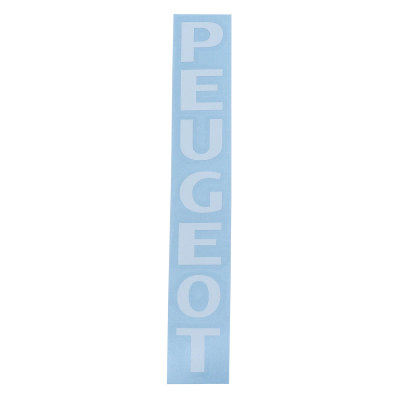 AUTOCOLLANT-STICKER CYCLO PEUGEOT 103 POUR FOURCHE TRANSFERT BLANC  -SELECTION P2R-