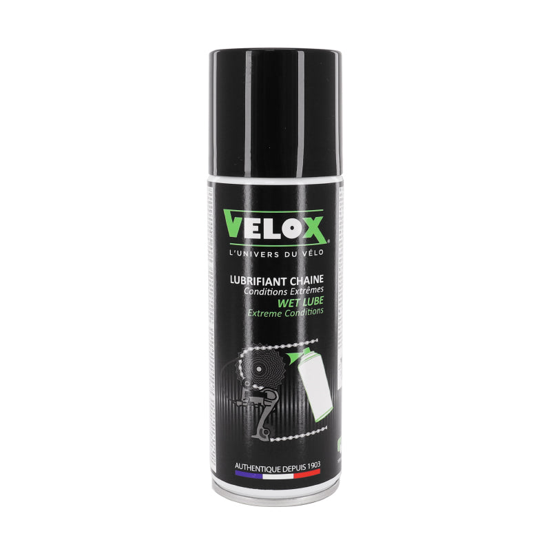 LUBRIFIANT VELO CHAINE VELOX WET LUBE CONDITIONS EXTREMES BOUE ET HUMIDITE (200ml)