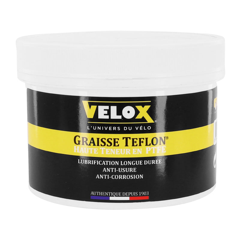 GRAISSE VELO VELOX TEFLON - PTFE LONGUE DUREE (POT 350ml)