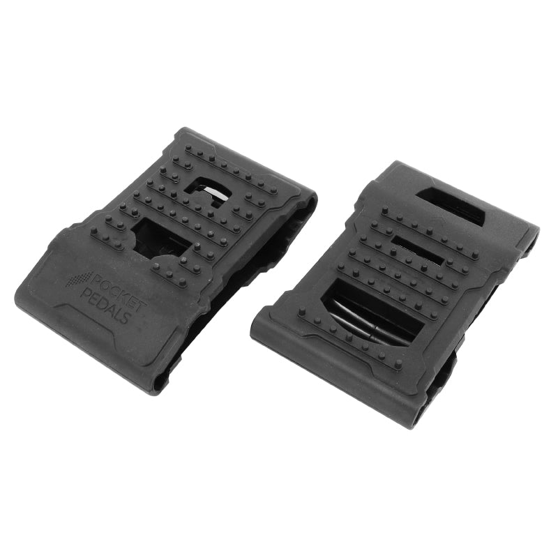 BLACK RESIN CONVERTER FOR AUTOMATIC PEDAL TO FLAT PEDAL (PAIR)