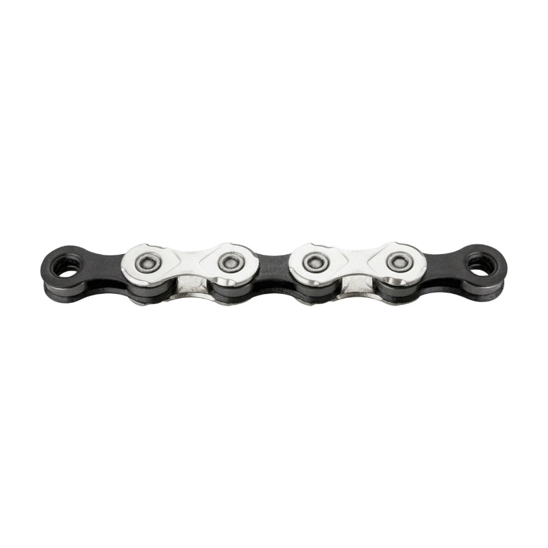 11 SPEED BICYCLE CHAIN. ROAD-MTB KMC GREY-BLACK 114 LINKS SHIMANO-SRAM COMPATIBLE (IN BOX)