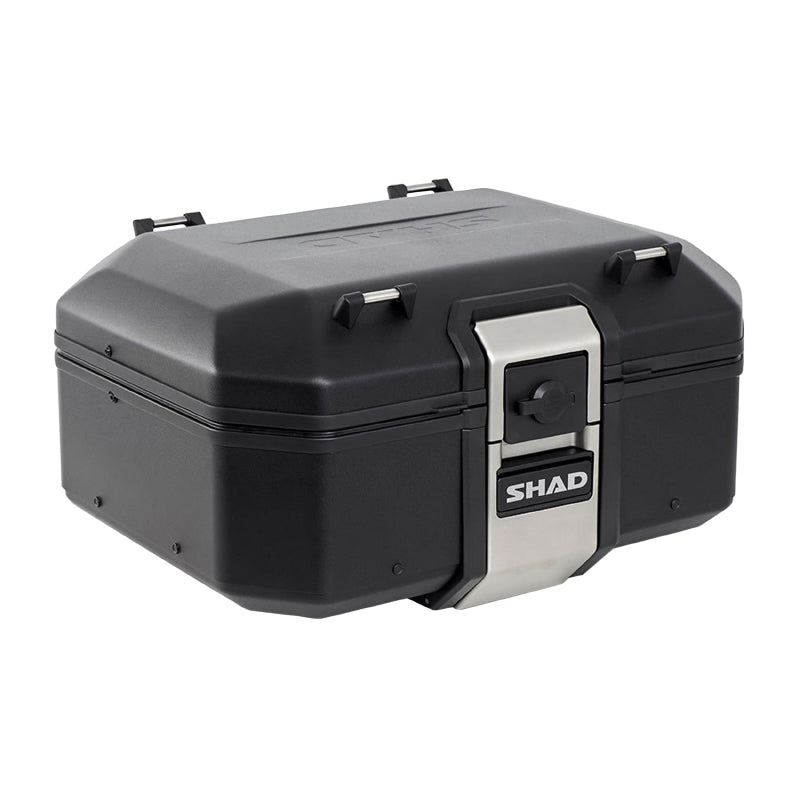 TOP CASE SHAD TR37 TERRA 37L BLACK EDITION WITH LOCK SYSTEM - CAPACITY 2 JET HELMETS (Plate sold separately) (D0TR37100B)