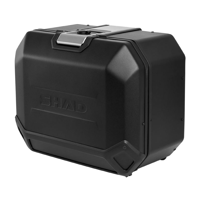 VALISE LATERALE-SIDE-CASE SHAD TR47L TERRA GAUCHE 47L BLACK EDITION (fixation 4P SYSTEM vendue séparément)  (D0TR47100LB)