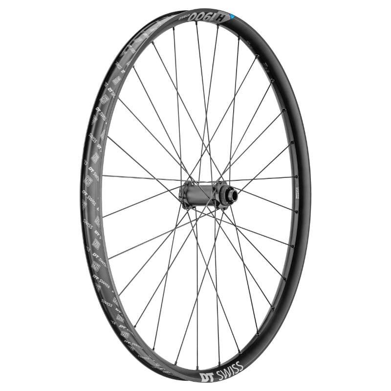 29" DT SWISS H1900 BOOST TUBELESS READY VAE CENTERLOCK FRONT BLACK DISC MTB WHEEL 15-110 THRU AXLE - 30C RIM - WEIGHT RESISTANT 150Kgs - ENDURO COMPATIBLE