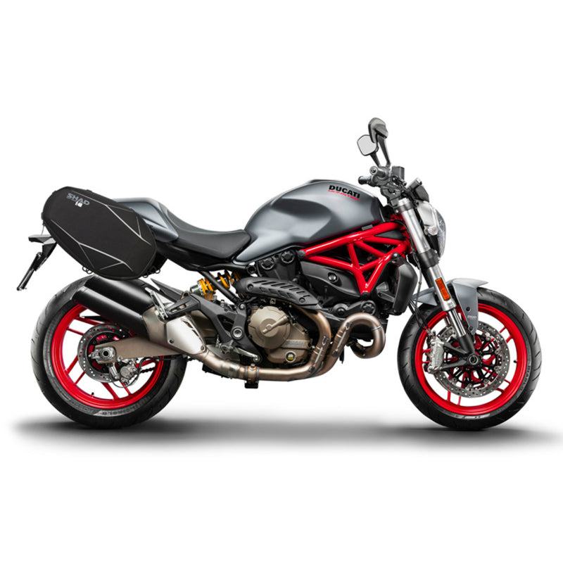 ZIJTASHOUDER SCHADBEVESTIGING VOOR DUCATI 821 MONSTER 2015+2021 (D0MN87SE)