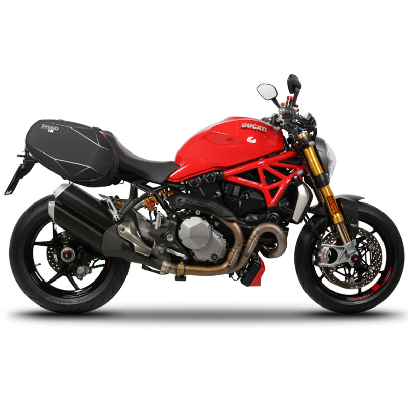 ZIJTASHOUDER SCHADBEVESTIGING VOOR DUCATI 797 MONSTER 2016+2021, 1200 MONSTER 2016+2021 (D0MN17SE)