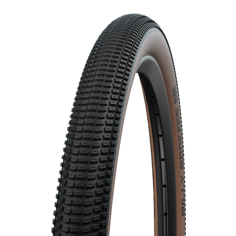 DIRT MTB TIRE 20 X 2.00 SCHWALBE BILLY BONKERS ADDIX PERFORMANCE BLACK-BRONZE SIDEWALL TS (50-406)