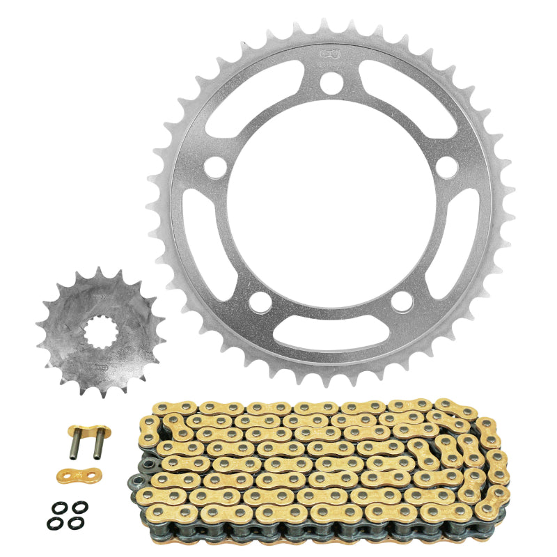 KIT CHAINE ADAPTABLE SUZUKI 1400 GSX 2001+2007  530  18x41  (DIAM COURONNE 120-140-12.5)  (DEMULTIPLICATION ORIGINE)  -AFAM-