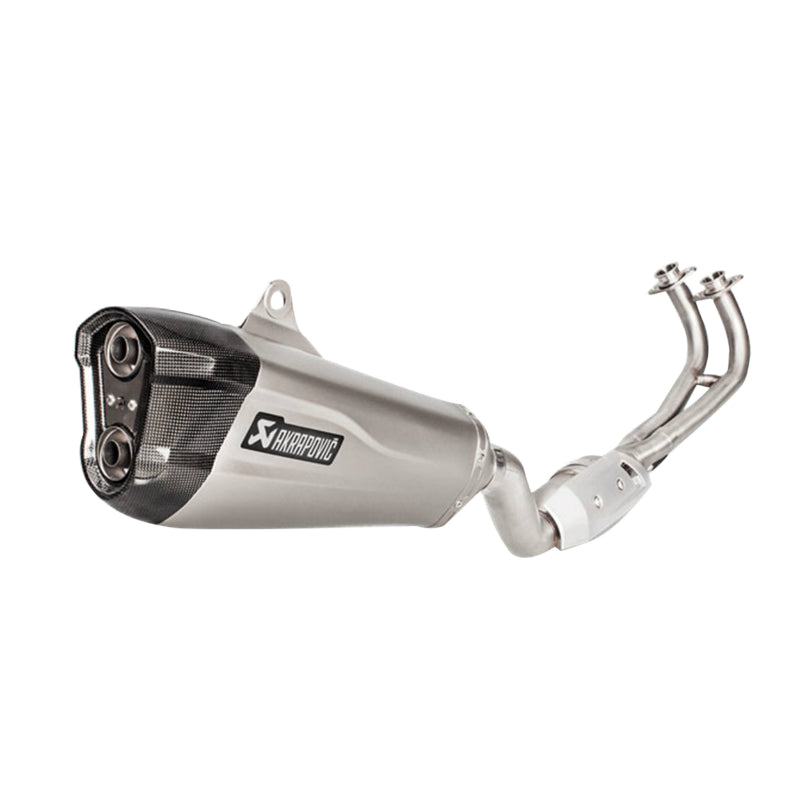 POT MAXISCOOTER AKRAPOVIC POUR YAMAHA 530 TMAX 2017+2019 (LIGNE COMPLETE RACING LINE) (S-Y5R3-HZEMT-1) (HOMOLOGUE CE)