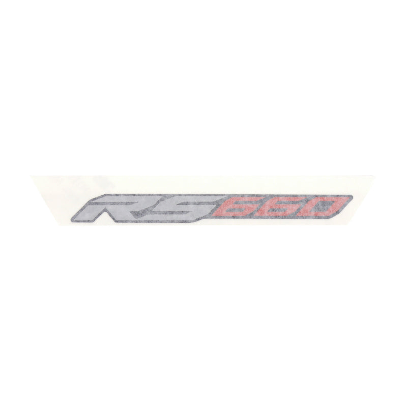 AUTOCOLLANT-STICKER-DECOR DE CARENAGE LATERAL GAUCHE ORIGINE APRILIA 660 RS 2020+ -2H003993-