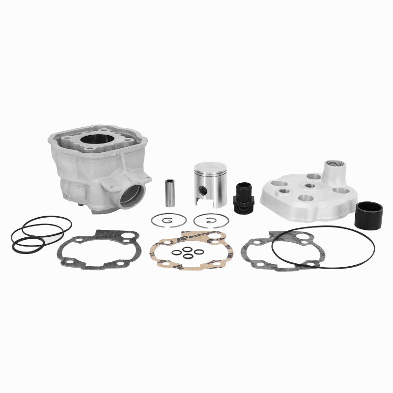 HOGE MOTOR 50 MET STAGE6 MK2 ALU BOX VOOR DERBI 50 SENDA 2006+, GPR 2006+-GILERA 50 SMT 2006+, RCR 2006+ (DERBI EURO 3 EN 4 MOTOR)