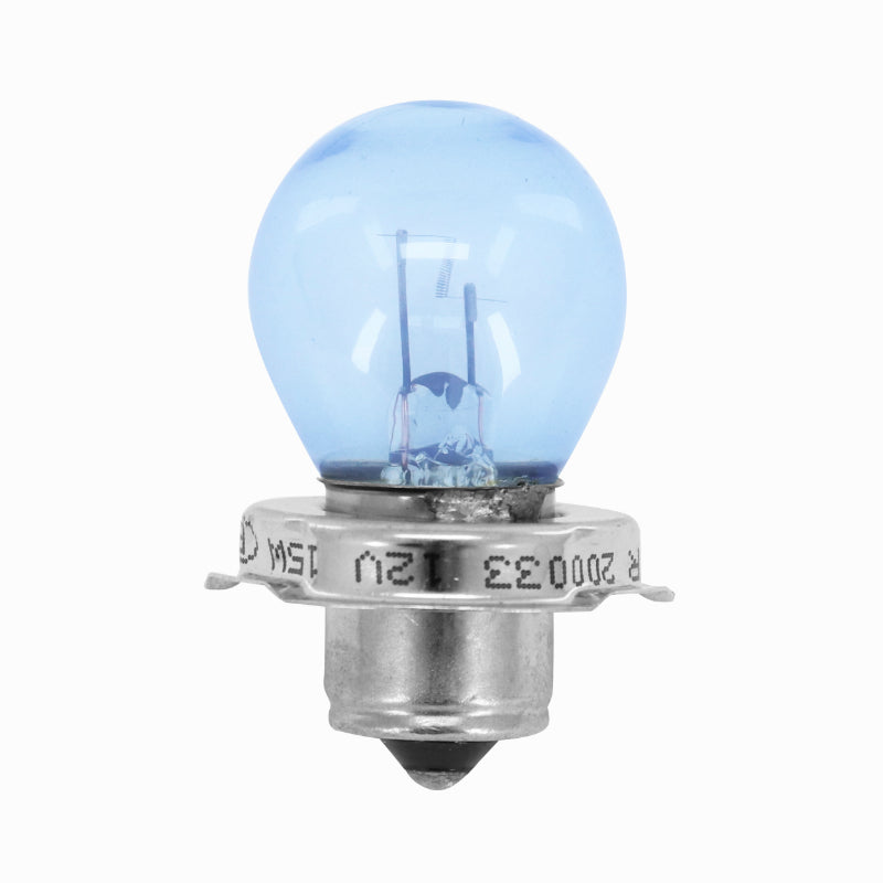 AMPOULE-LAMPE STANDARD 12V 15W CULOT P26s BULB S3 BLEU (PROJECTEUR) (VENDU A L'UNITE)  -FLOSSER-