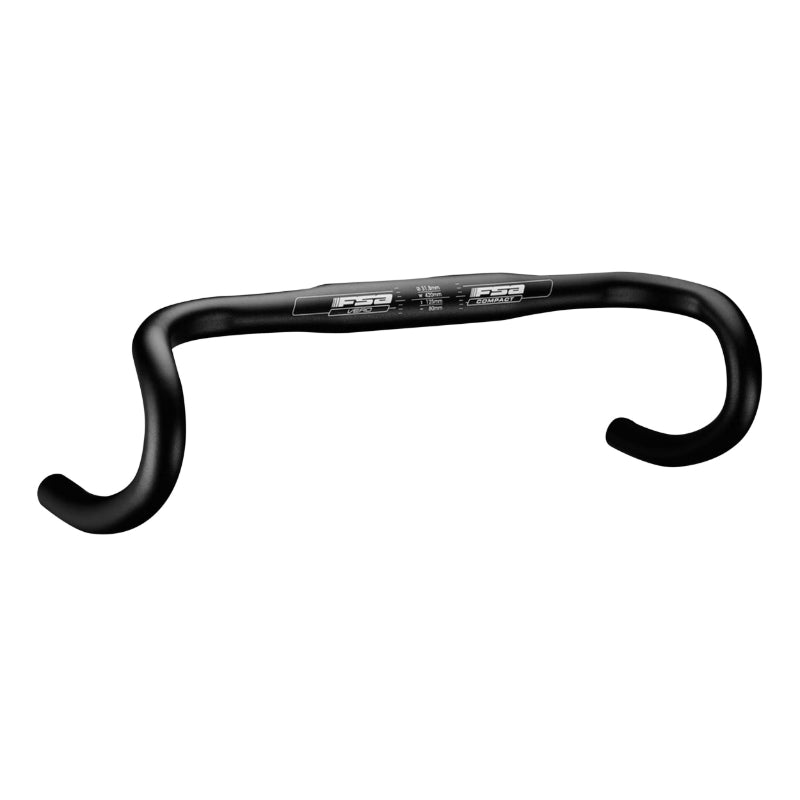 FSA VERO ALU BLACK ROAD HANDLEBAR 31.8 L 46 EXTERIOR (AXLE-AXLE 44cm)