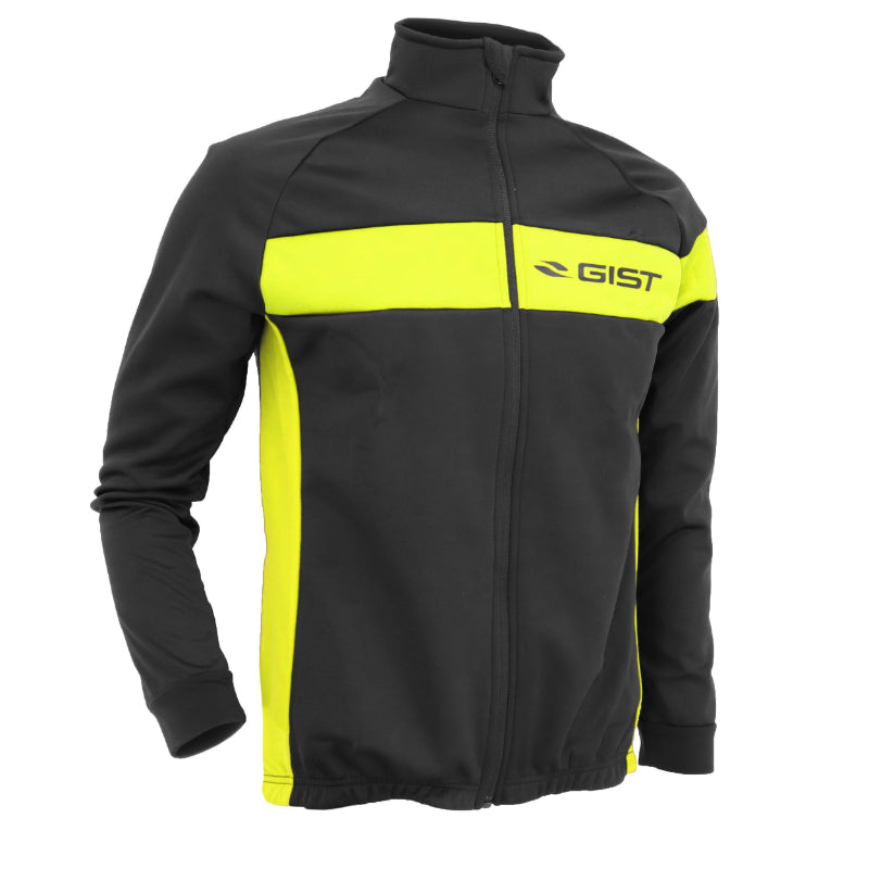 GIST INSIDE WINTER JACKET BLACK-YELLOW L -5408