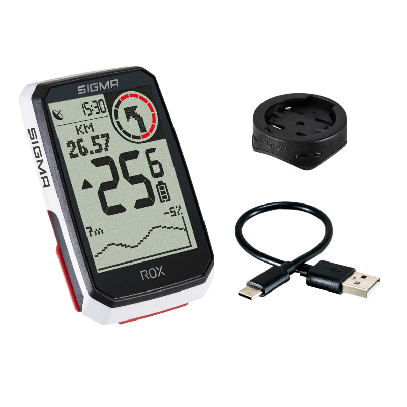 SIGMA ROX4.0 WIT GPS-METER HOOGTETER