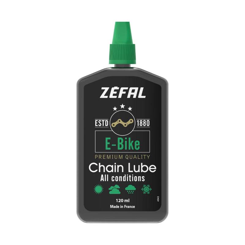 ZEFAL E-BIKE CHAIN ​​LUBE ALL CONDITIONS BICYCLE CHAIN ​​LUBRICANT (120ml CAN)