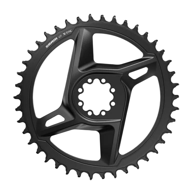 DIRECT MOUNT GRAVEL CHAINRING FOR SRAM ORIGINAL 40DTS MONO RIVAL ALU BLACK X-SYNC 12V.