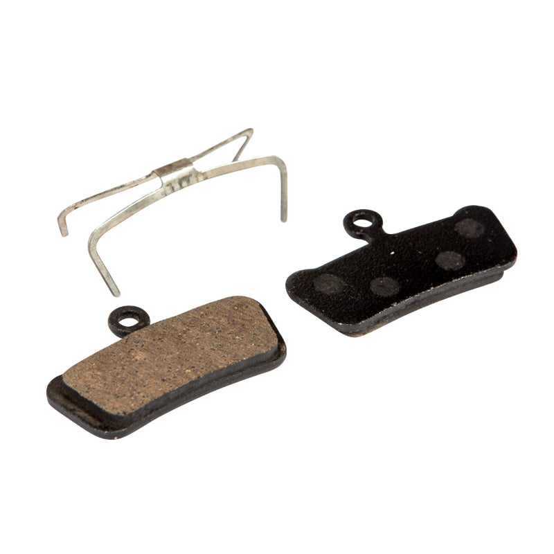 AVID-SRAM GUIDE-ELIXIR TRAIL-XO TRAIL MTB BRAKE PADS (FIBRAX SEMI-METAL) (PAIR ON CARD WITH 1 DISC CLEANING WIPE)