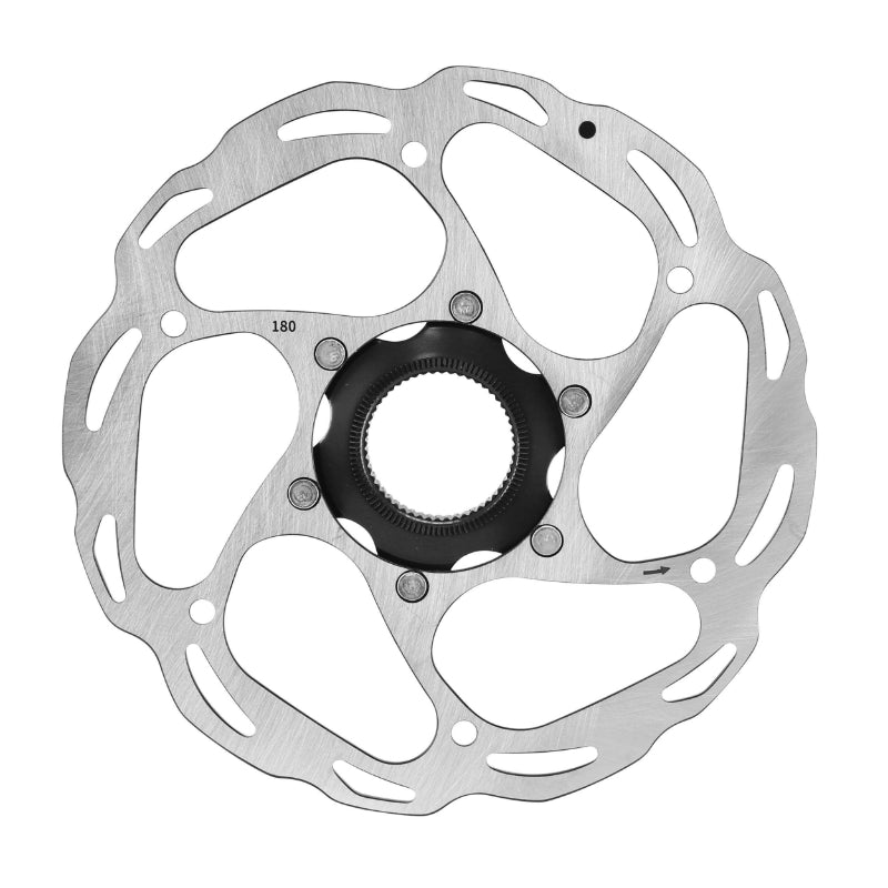 CENTERLOCK NEWTON BRAKCO MTB BRAKE DISC COMPATIBLE WITH SHIMANO AND OTHERS 180mm COMPATIBLE WITH SHIMANO