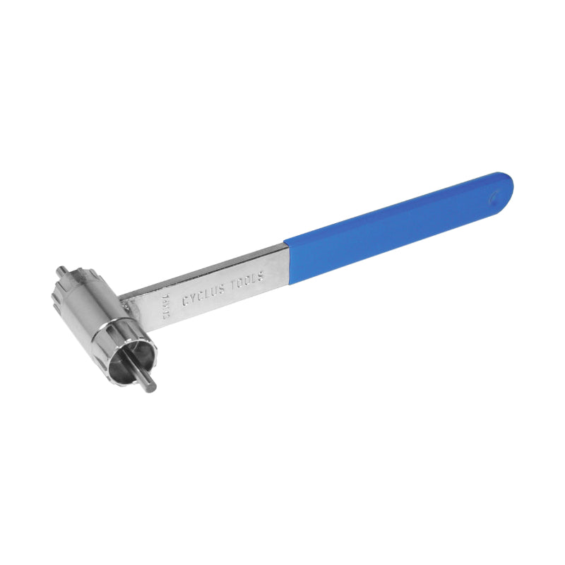 PRO CYCLUS CASSETTE REMOVER TOOL FOR SHIMANO AND CAMPAGNOLO WITH HANDLE