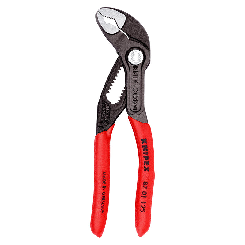 PINCE MULTI PRO KNIPEX COBRA 125mm GRIS ANTIROUILLE  (87 01 125)  -MADE IN GERMANY-