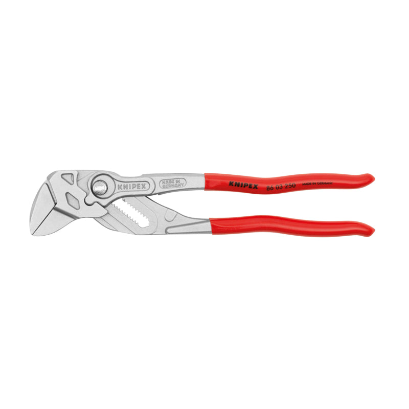 PINCE MULTI-CLE A MOLETTE PRO KNIPEX ROBUSTE 250mm CHROME (OUTIL POLYVALENT) (86 03 250)  -MADE IN GERMANY-