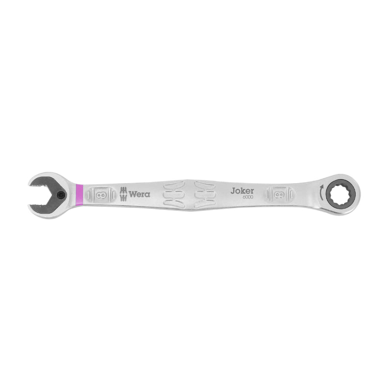 WERA 6000 JOKER 8 mm RATCHET COMBINATION WRENCH (WITH RETAINING FUNCTION) CHROME MOLY (SOLD INDIVIDUALLY) -GERMAN BRAND FOR WORKSHOPS-