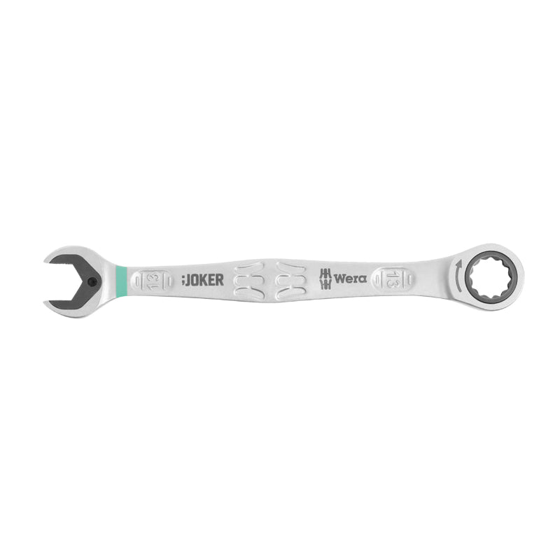 WERA 6000 JOKER 13 mm RATCHET COMBINATION WRENCH (WITH RETAINING FUNCTION) CHROME MOLY (SOLD INDIVIDUALLY) -GERMAN BRAND FOR WORKSHOPS-