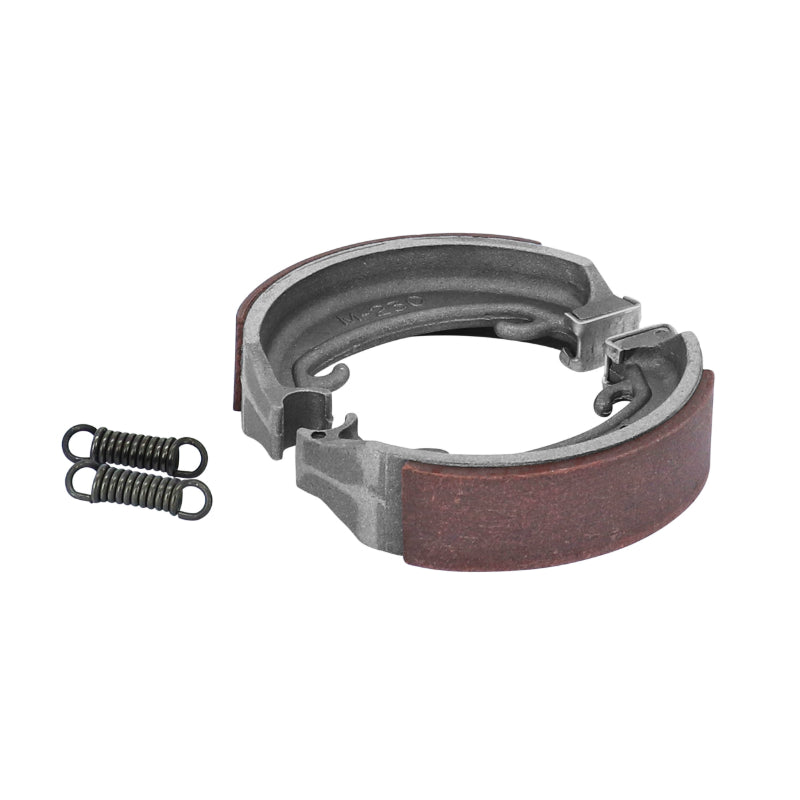 ADAPTABLE MOPED BRAKE SHOE MBK 88, 881, 89, 92 (DIAM 100 x 23mm - ATOM PRIOR TYPE) (SOLD IN PAIR)