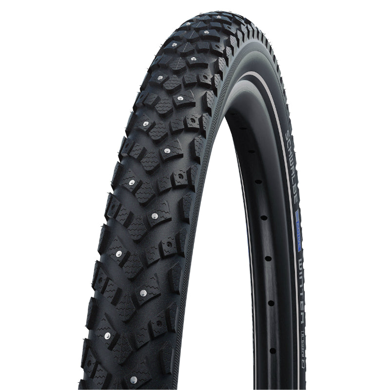 PNEU VTC NEIGE 700 X 40 (29x1.60) SCHWALBE WINTER TR (42-622) RENFORT FLANC REFLEX - PNEU NEIGE ET VERGLAS AVEC 120 CLOUS