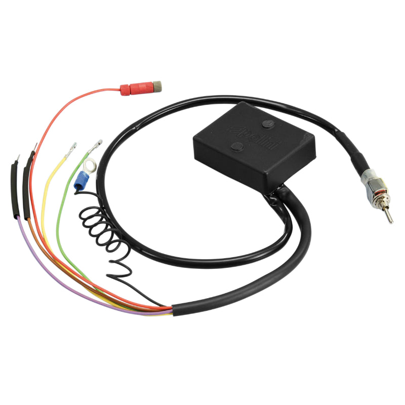 MAXISCOOTER POLINI TRACTION CONTROL ELEKTRONISCHE DOOS VOOR YAMAHA 560 TMAX 2020+ MET AAN-UIT KNOP (171.0401)